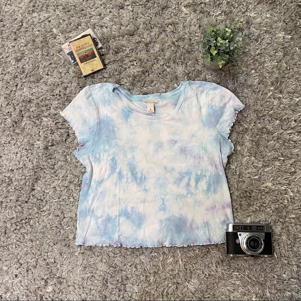 Tie dye crop top
